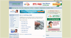 Desktop Screenshot of callingpatna.com